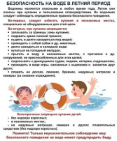 Безопасность на воде! Безопасность на воде!.